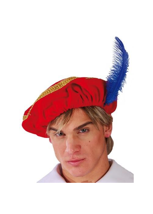 Gorro Paje Rojo - Complementos de Medievales y Guerreros