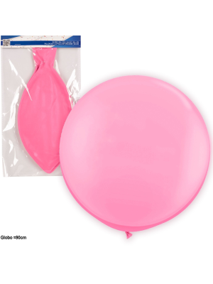 Globo Gigante Rosa 1m (1 Unidad) - Globos de Latex