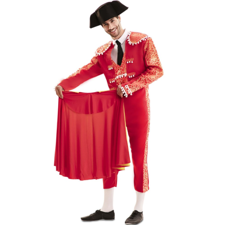 Disfraz De Torero Rojo Adulto - DISFRACES