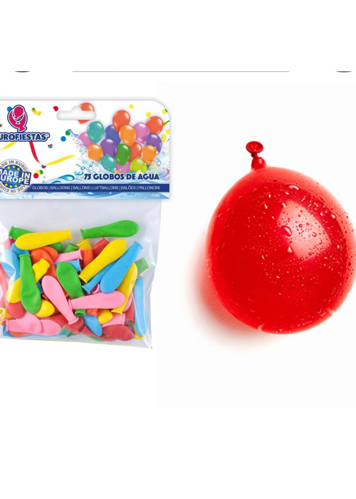 Globos De Agua 75 Unid - Globos de Latex
