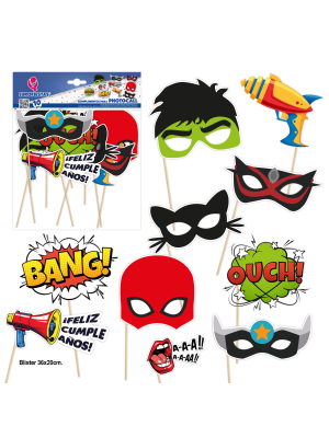 Conjunt Photocall De Super Herois