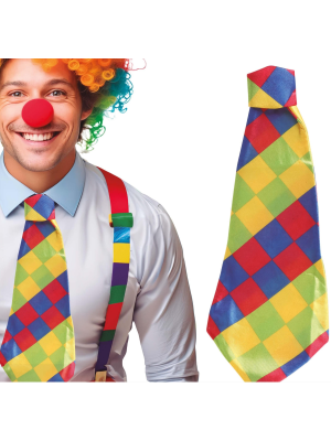 Corbata Payaso - Complementos de Payasos, Arlequines y Bufones