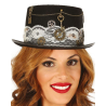 Chistera Steampunk Negra - Complementos de Steampunk