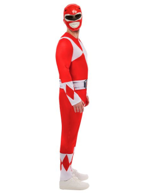 Disfraz De Power Ranger Rojo - TABLET*Cine, Dibujos y Cuentos