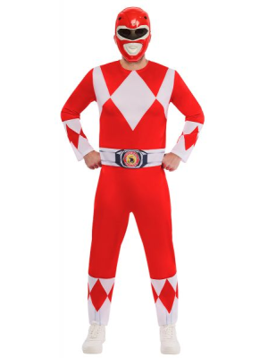 Disfraz De Power Ranger Rojo - TABLET*Cine, Dibujos y Cuentos