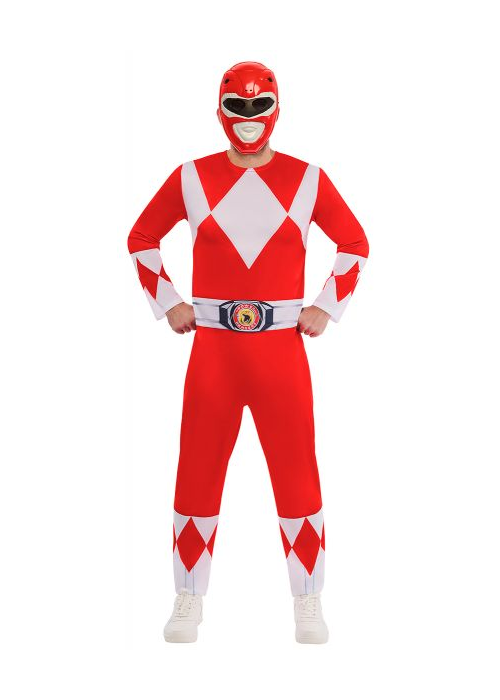 Disfraz De Power Ranger Rojo - TABLET*Cine, Dibujos y Cuentos