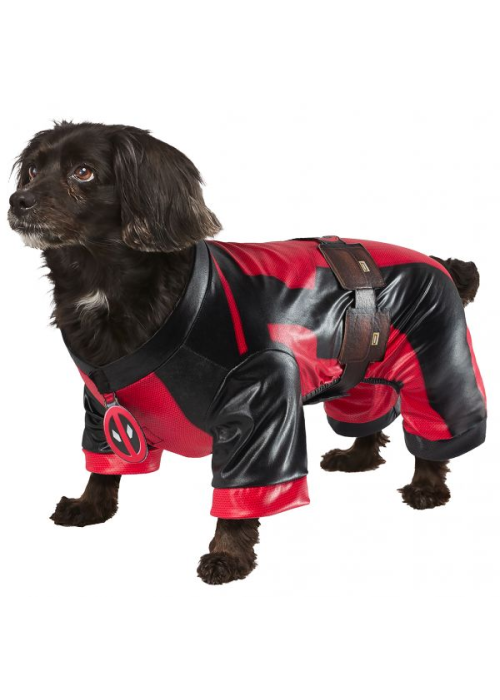 Disfraz De Dogpool Mascota - DISFRACES PARA PERROS