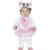 Disfraz De Gato Bebe Vestido Blanco - Disfraces de Animales para Bebes