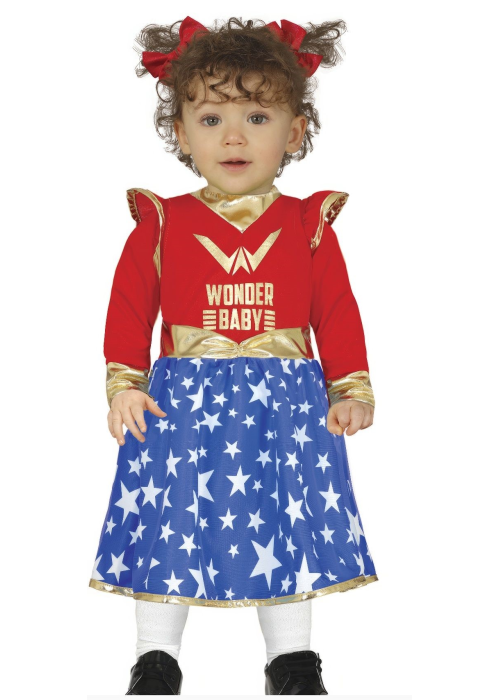Disfraz De Wonder Heroina Bebé - DISFRACES PARA BEBES