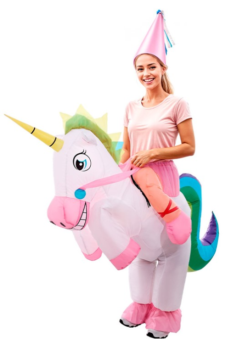 Disfraz de Unicornio hinchable princesa - Disfraces Originales - Disfraces Divertidos para Mujer