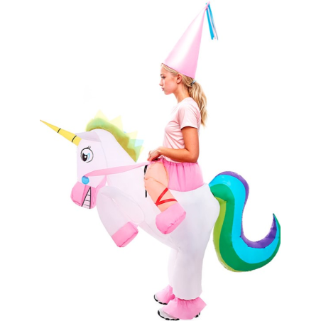 Disfraz de Unicornio hinchable princesa - Disfraces Originales - Disfraces Divertidos para Mujer