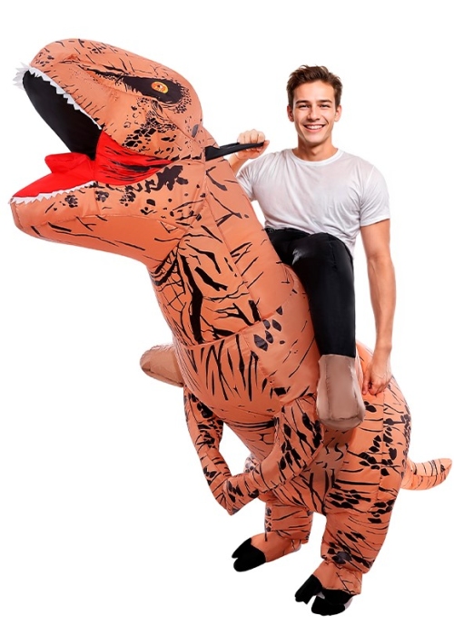 Disfraz de Dinosaurio Rex hinchable a Hombros - Disfraces Hinchables