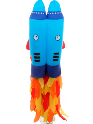 Disfraz de Astronauta en Cohete hinchable - Disfraces Originales - Disfraces Hinchables