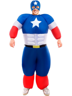 Disfraz de Capitan Heroe hinchable - Disfraces Originales - Disfraces Hinchables