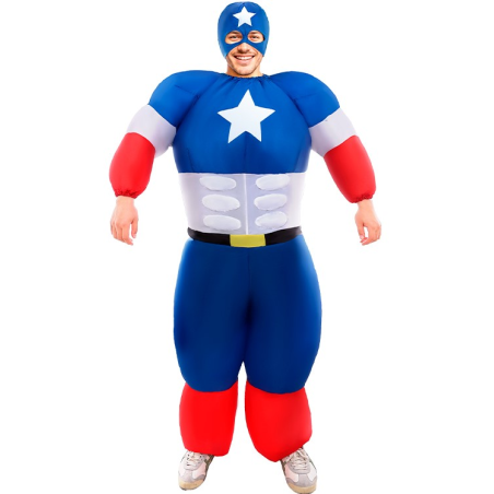 Disfraz de Capitan Heroe hinchable - Disfraces Originales - Disfraces Hinchables