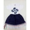 Falda Mahon con Puntilla Bebe - TRAJES REGIONALES