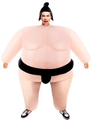 Disfraz de Sumo hinchable - Disfraces Originales - Disfraces Hinchables