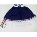 Comprar Falda Mahon con Puntilla Bebe - TRAJES REGIONALES