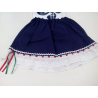 Falda Mahon con Puntilla Bebe - TRAJES REGIONALES