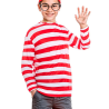 Camiseta De Rayas Roja Y Blanca Infantil - Chaquetas y Camisetas