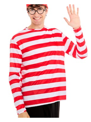 Camiseta De Rayas Roja Y Blanca - Chaquetas y Camisetas