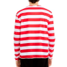 Camiseta De Rayas Roja Y Blanca - Chaquetas y Camisetas