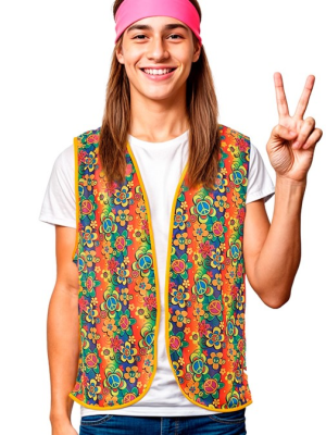 Chaleco Hippie - Complementos años 60-70 (Hippies)