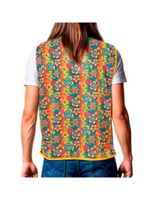 Chaleco Hippie - Complementos años 60-70 (Hippies)