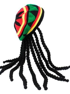 Gorro Rastas Jamaicano de punto - Complementos Caribeños y Cubanos