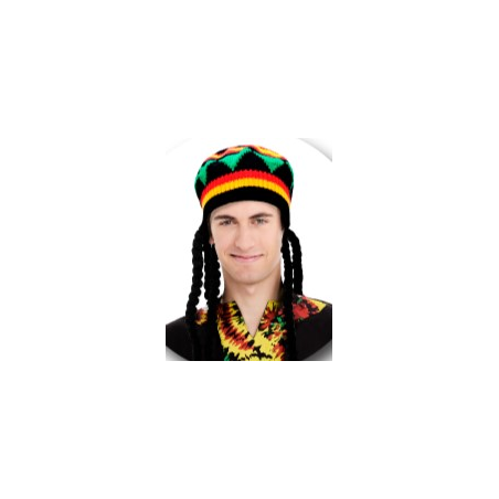 Gorro Rastas Jamaicano de punto - Complementos Caribeños y Cubanos