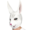 Mascara De Conejo Blanco de Latex - COMPLEMENTOS POR CATEGORIA