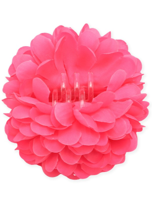 Flower Clip Fuchsia