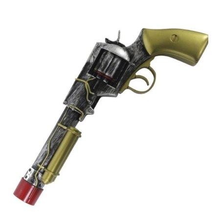 Revolver Steampunk - Complementos de Steampunk