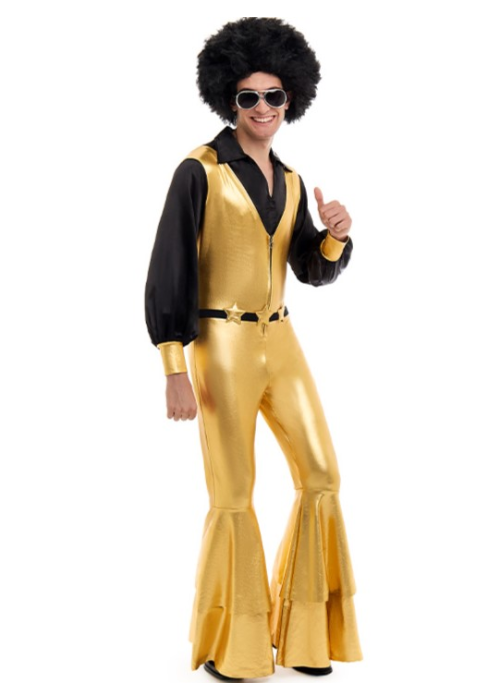 Disfraz De Disco Oro Hombre - Disfraces de Disco para Hombre
