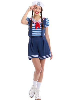 Disfraz De Marinera Azul - Disfraces de Marinera para Mujer