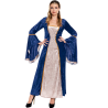 Disfraz De Medieval Azul - Disfraces Medievales para Mujer