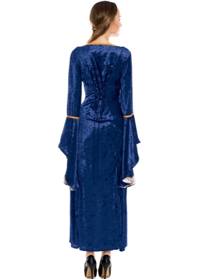 Disfraz De Medieval Azul - Disfraces Medievales para Mujer
