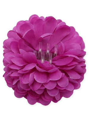 Flor De Pinza Lila - Accesorios Sevillanas - Flores y Peinetas de Flamenca