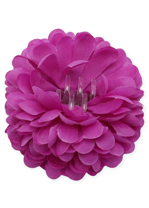 Flor De Pinza Lila - Accesorios Sevillanas - Flores y Peinetas de Flamenca