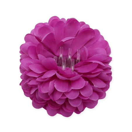 Flor De Pinza Lila - Accesorios Sevillanas - Flores y Peinetas de Flamenca