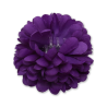 Flor De Pinza Morado Oscuro - Accesorios Sevillanas - Flores y Peinetas de Flamenca