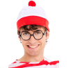 Set Gorro y gafas de Wally - ¿Donde Esta..?