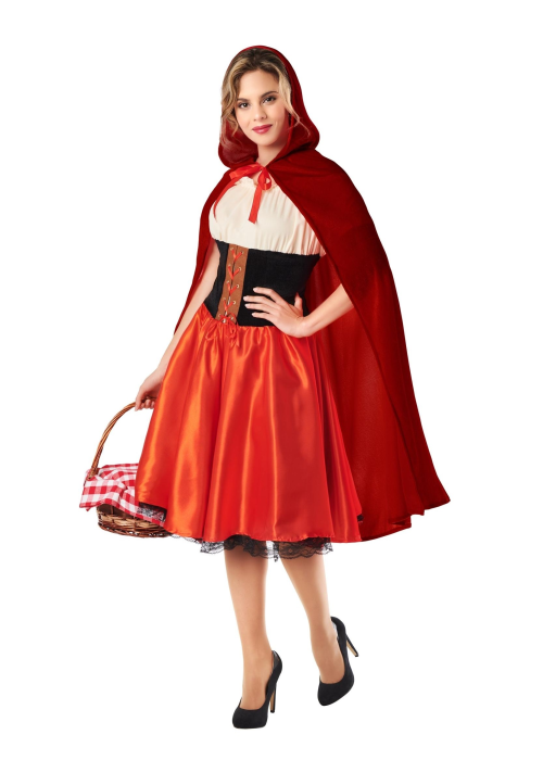 Disfraz De Caperucita Roja Mujer - Disfraces de Caperucita Adultos