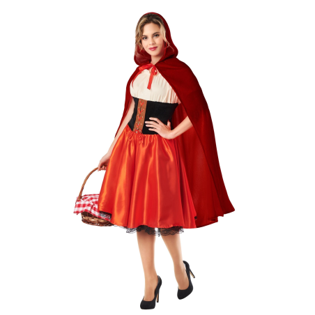 Disfraz De Caperucita Roja Mujer - Disfraces de Caperucita Adultos