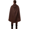 Capa Marrón Con Capucha Adulto - Capas