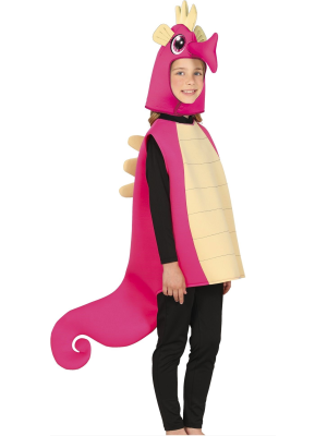 Disfraz De Caballito De Mar Rosa Infantil - Disfraces de Animales Infantiles