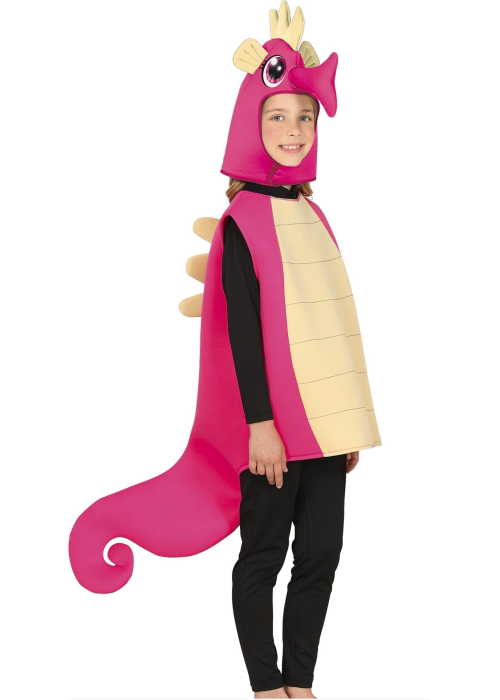 Disfraz De Caballito De Mar Rosa Infantil - Disfraces de Animales Infantiles