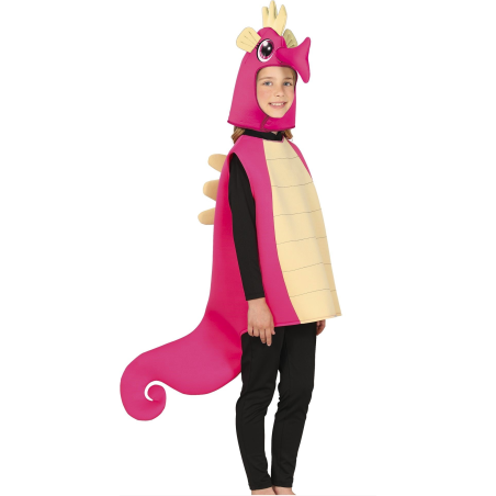 Disfraz De Caballito De Mar Rosa Infantil - Disfraces de Animales Infantiles