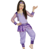 Disfraz De Princesa Arabe Morada Infantil - Disfraces para Niña