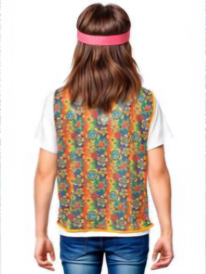 Chaleco Hippie Infantil - Complementos años 60-70 (Hippies)